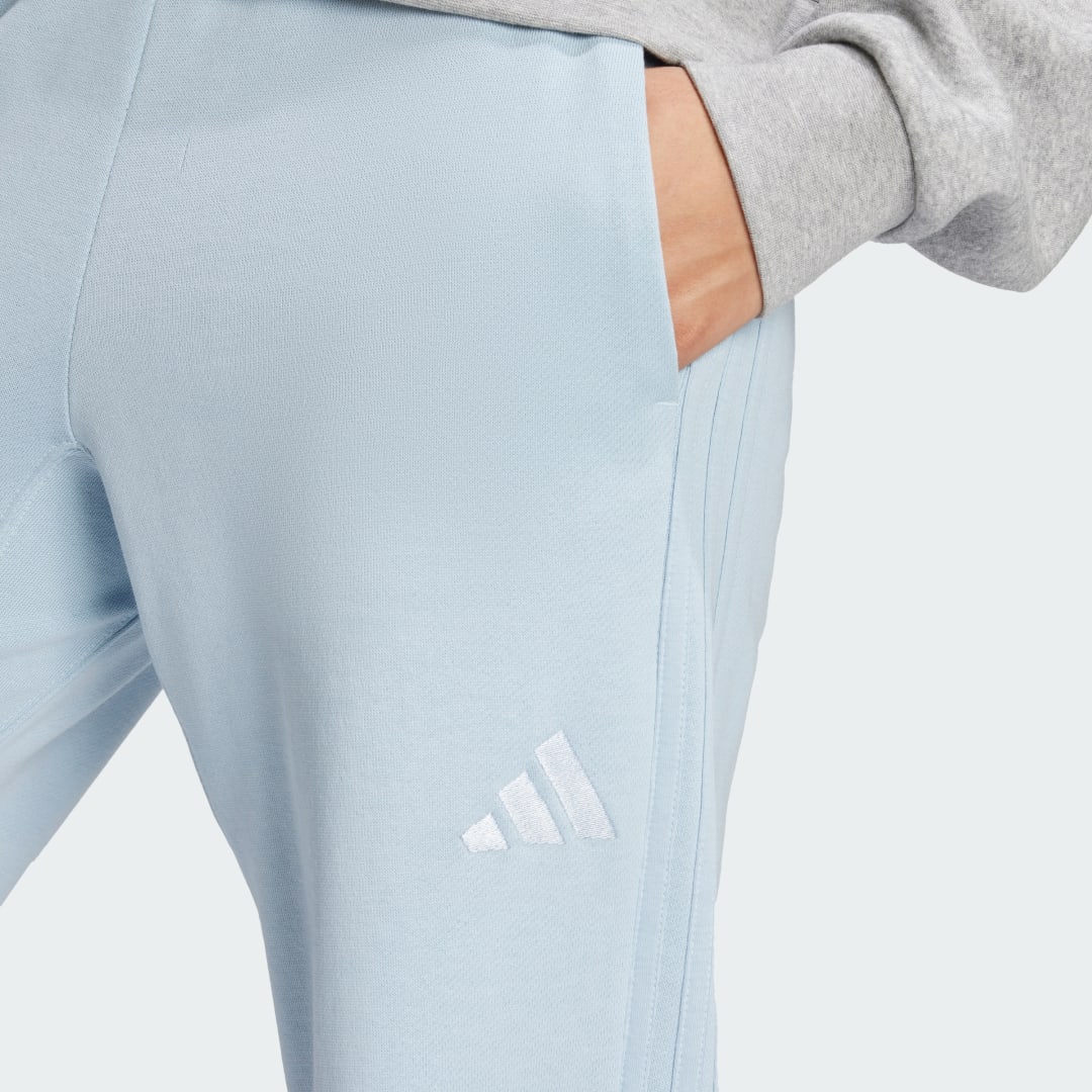 Adidas ALL SZN French Terry 3-Stripes Straight Leg Broek