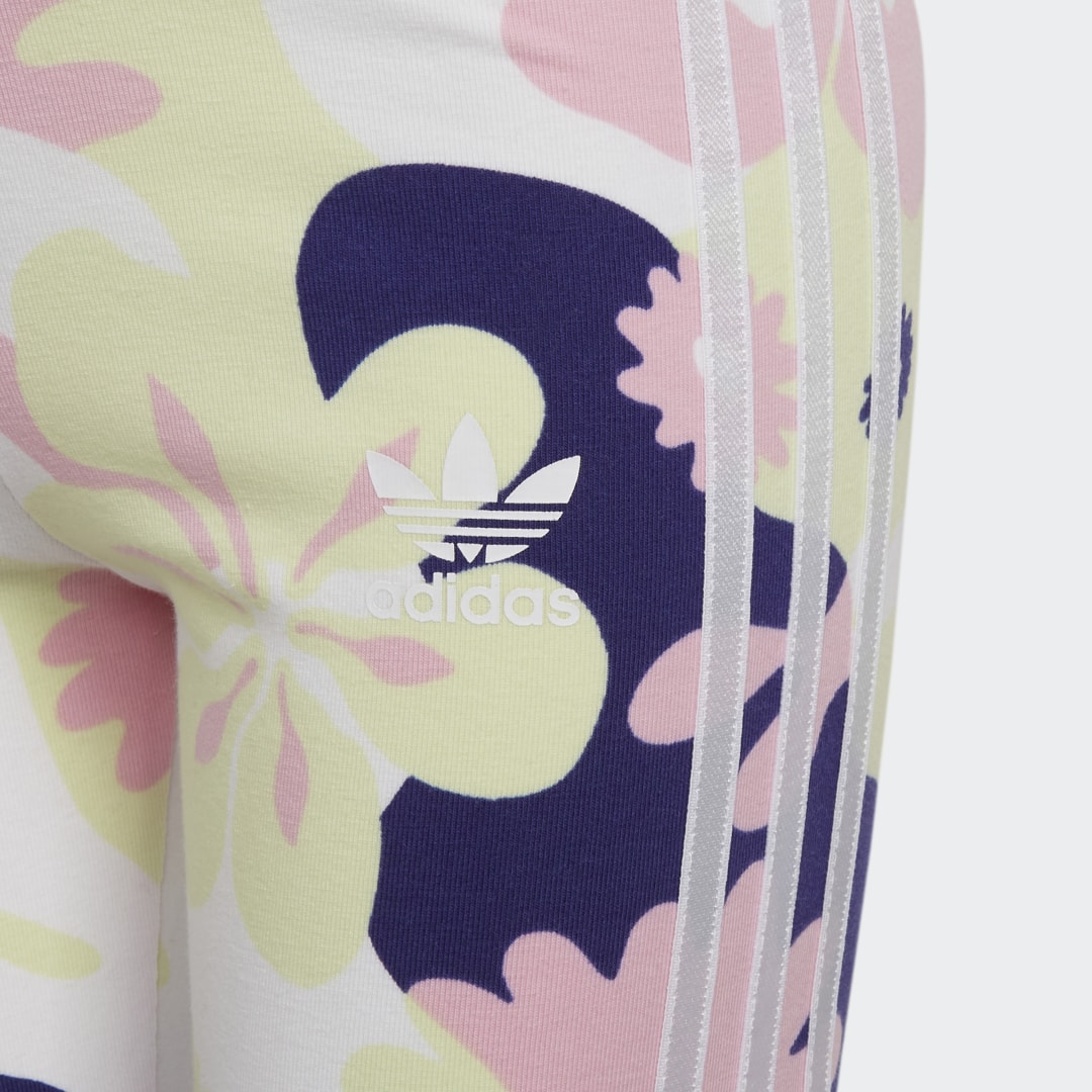 фото Комплект: худи и леггинсы flower print adidas originals