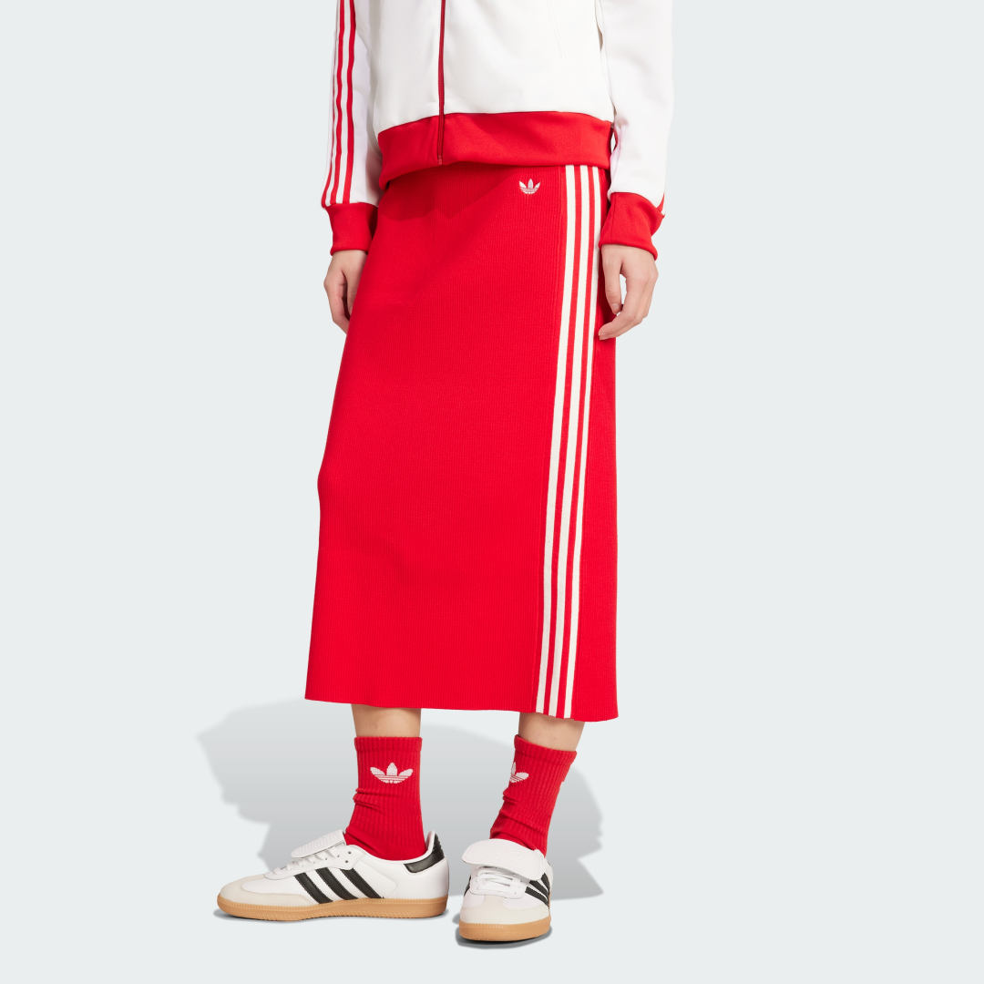 Image of Gonna adicolor Knit 3-Stripes cod002