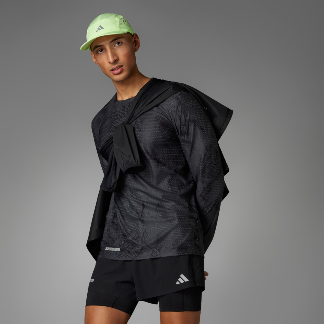 Shorts Ultimateadidas 2-en-1 Hombre, Negro