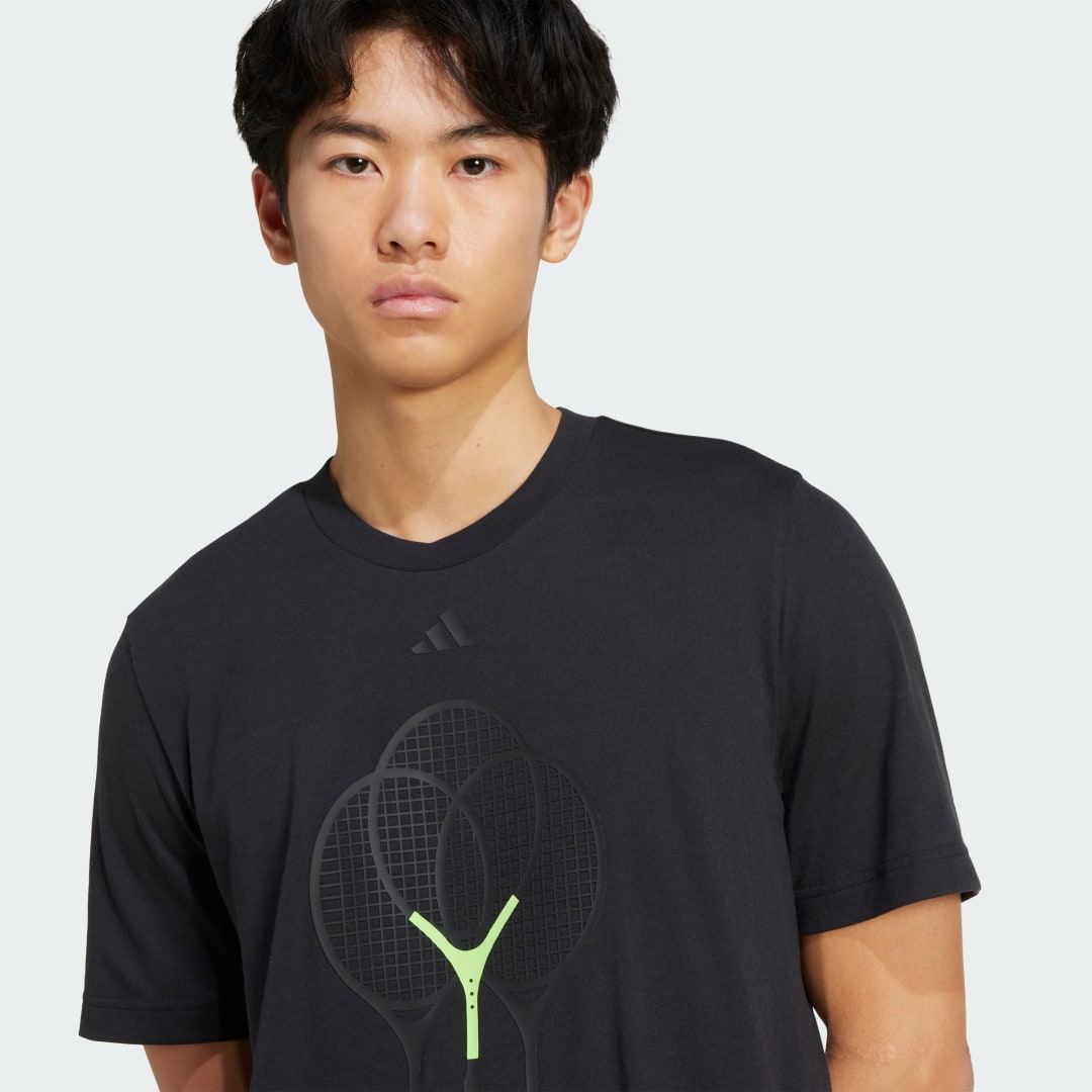 Adidas Tennis 3 Rackets Graphic T-shirt
