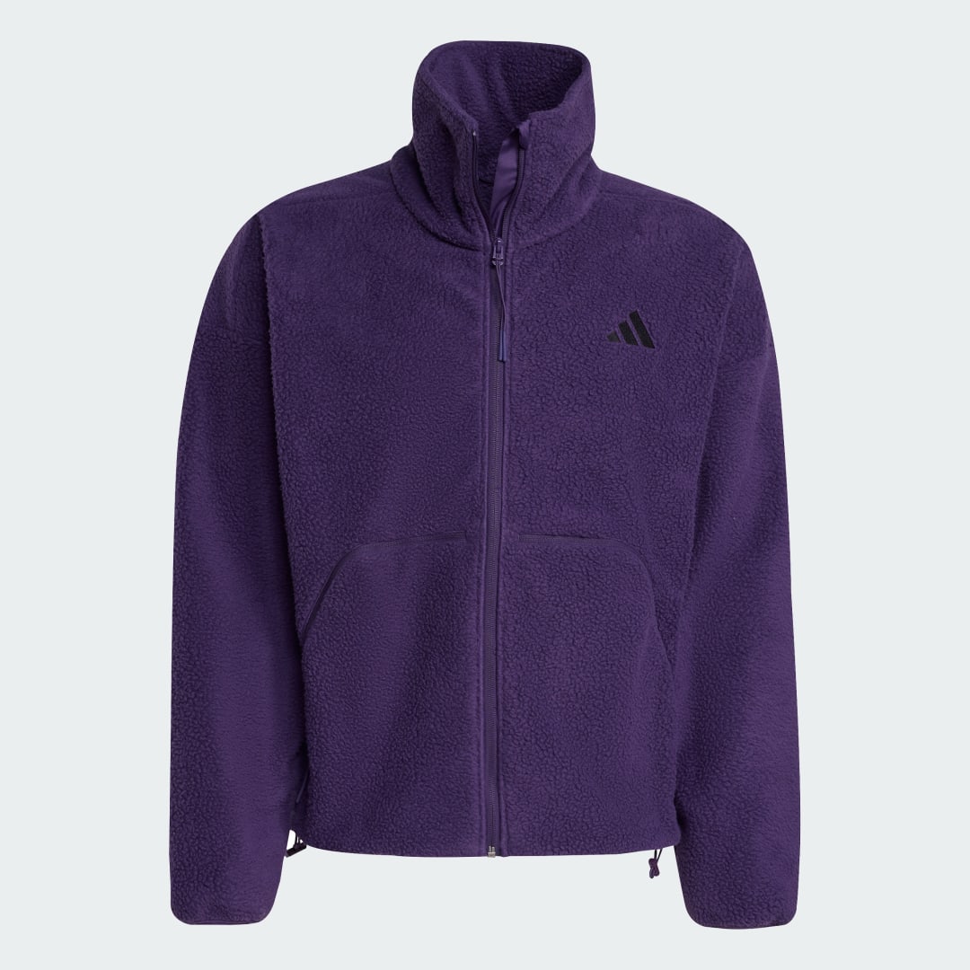Adidas City Tech High Pile Fleece Ritsjack