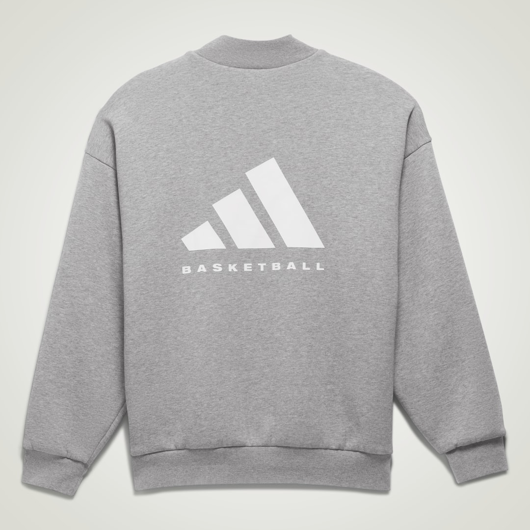 Thumbnail - adidas Basketball Heather Sweatshirt