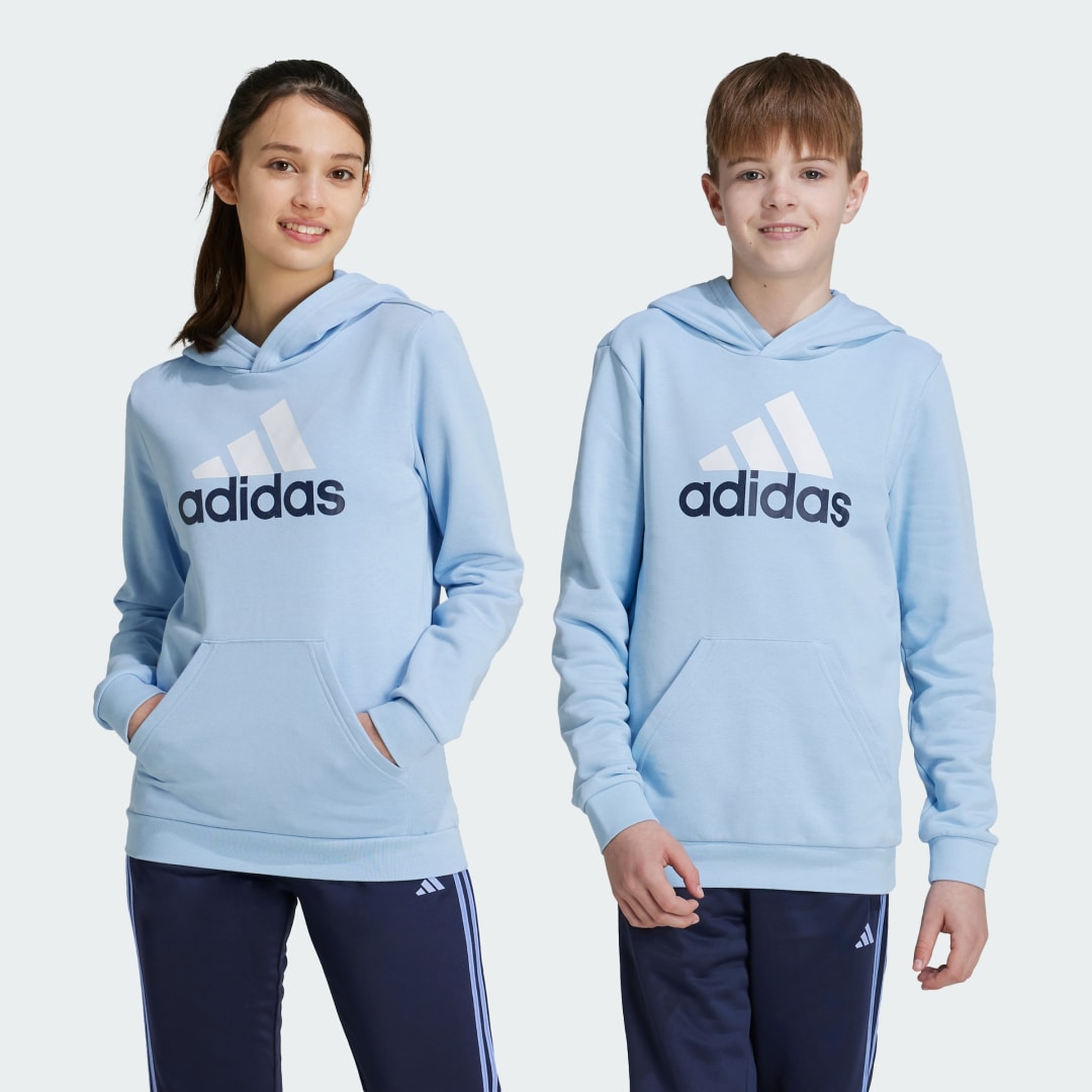 Adidas Essentials Two-Colored Big Logo Katoenen Hoodie