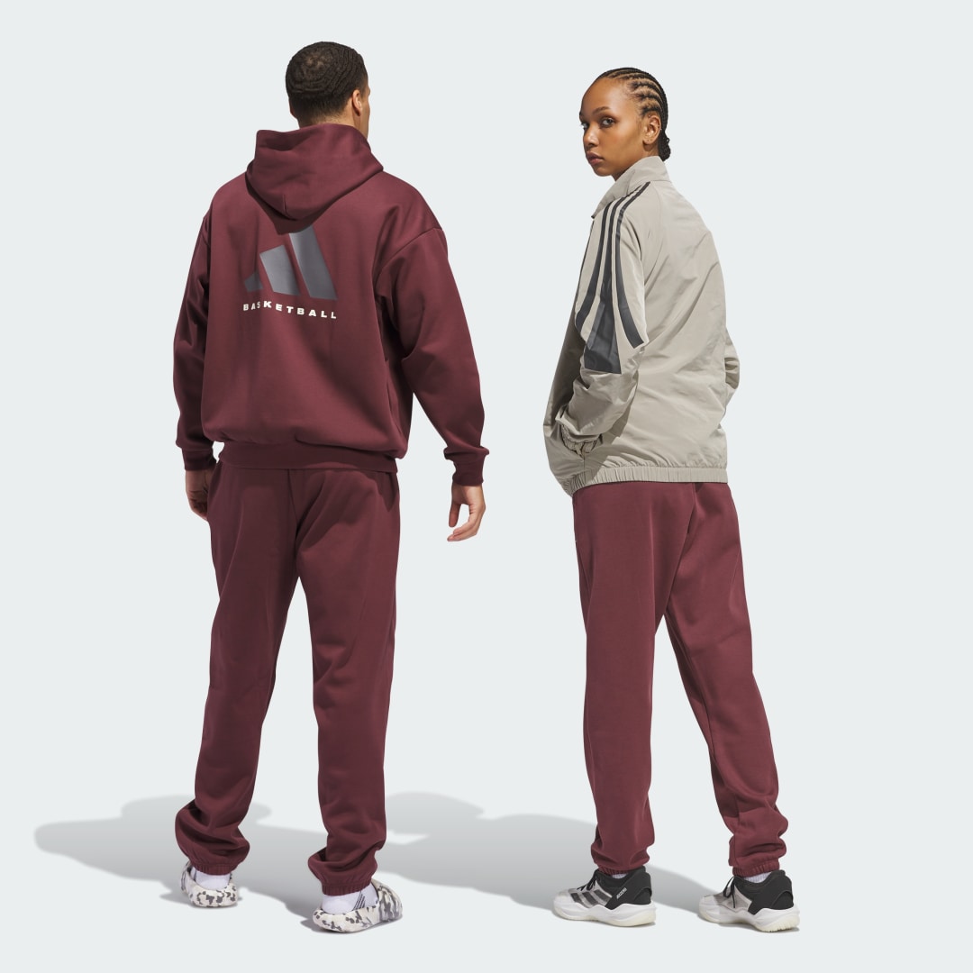 Adidas Basketball Fleece Joggingbroek (Uniseks)