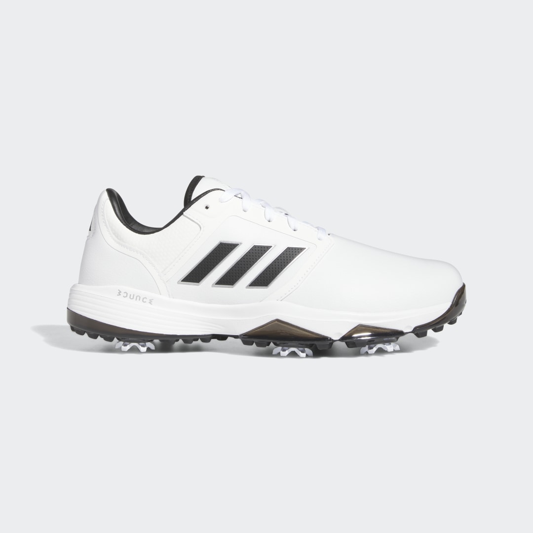 Image of adidas Bounce 3.0 Golf Shoes White 7 - Men Golf Athletic & Sneakers