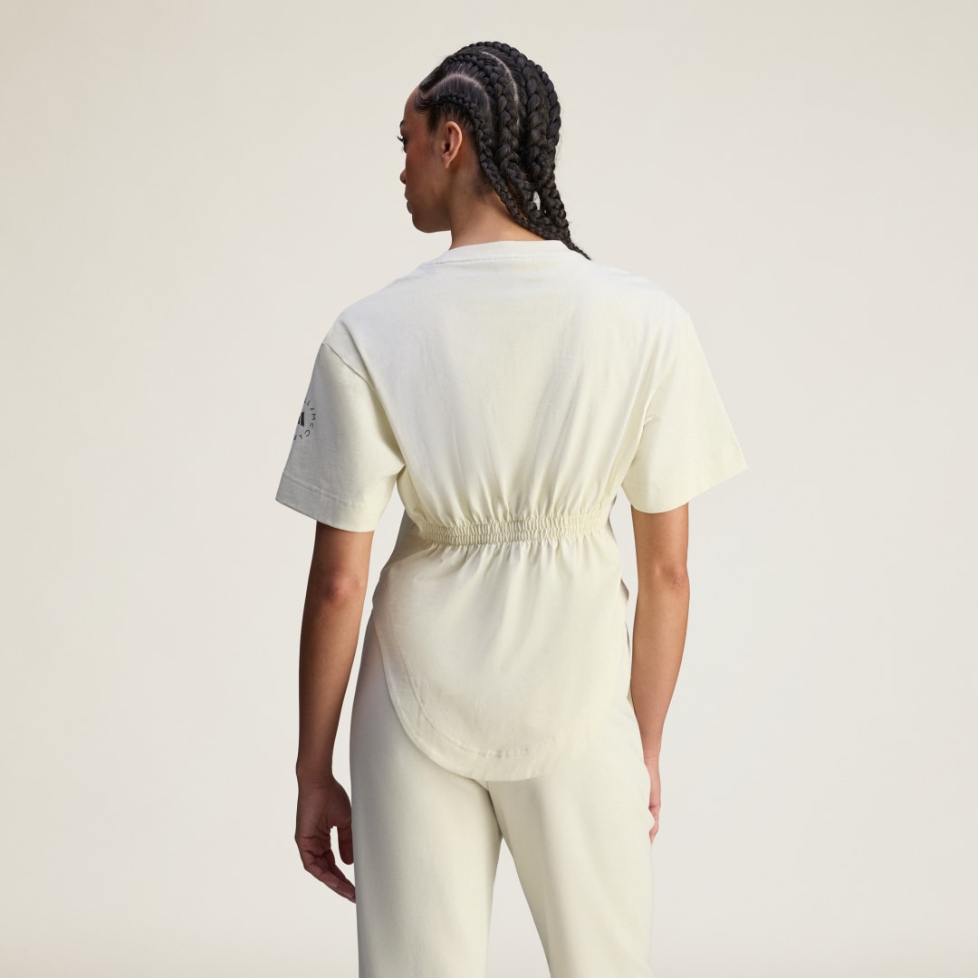 Thumbnail - adidas by Stella McCartney Sportswear Curved Hem T-Shirt