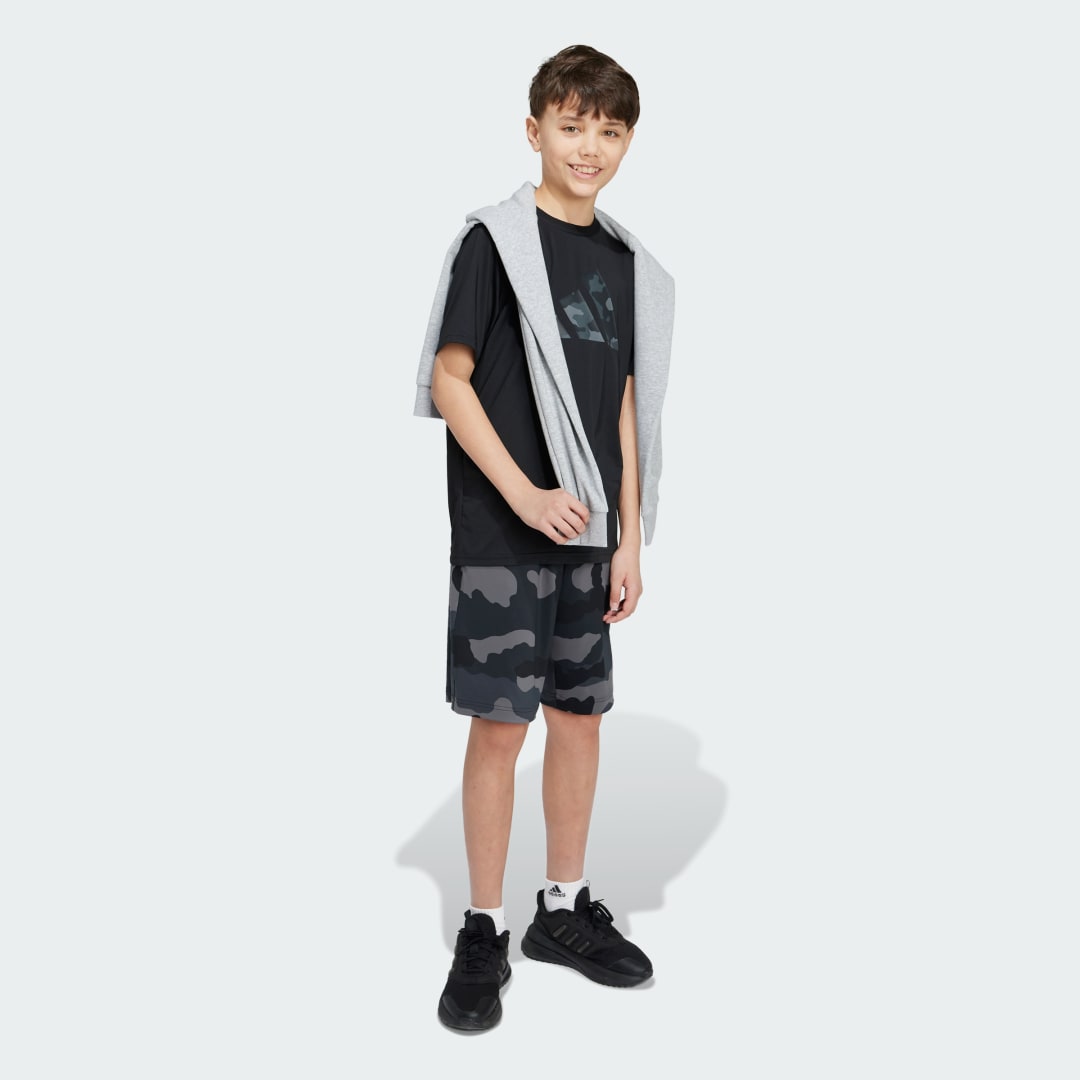 Adidas Train Essentials Seasonal Print T-shirt Kids