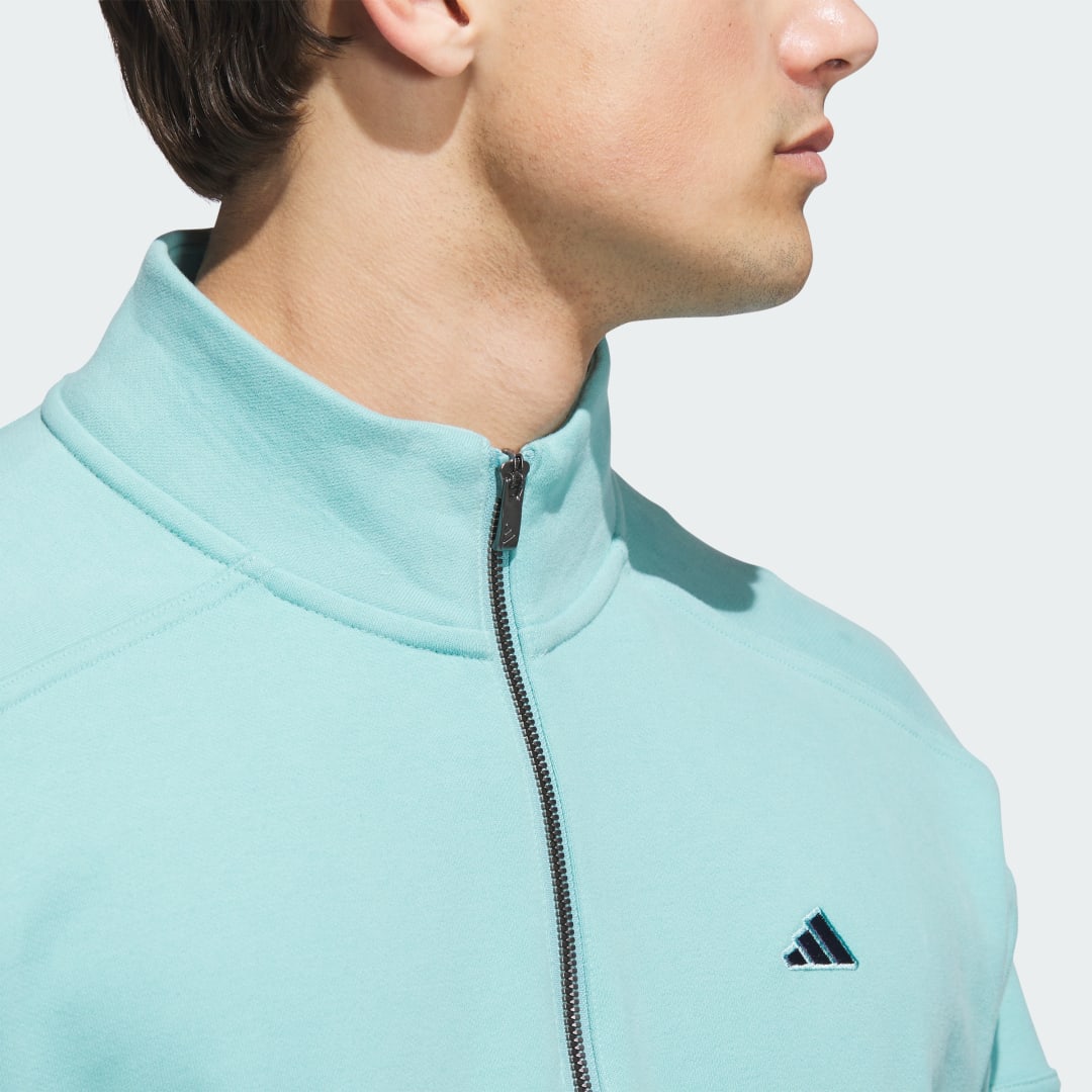 Adidas Go-to Heritage Loose Golftrui met Rits