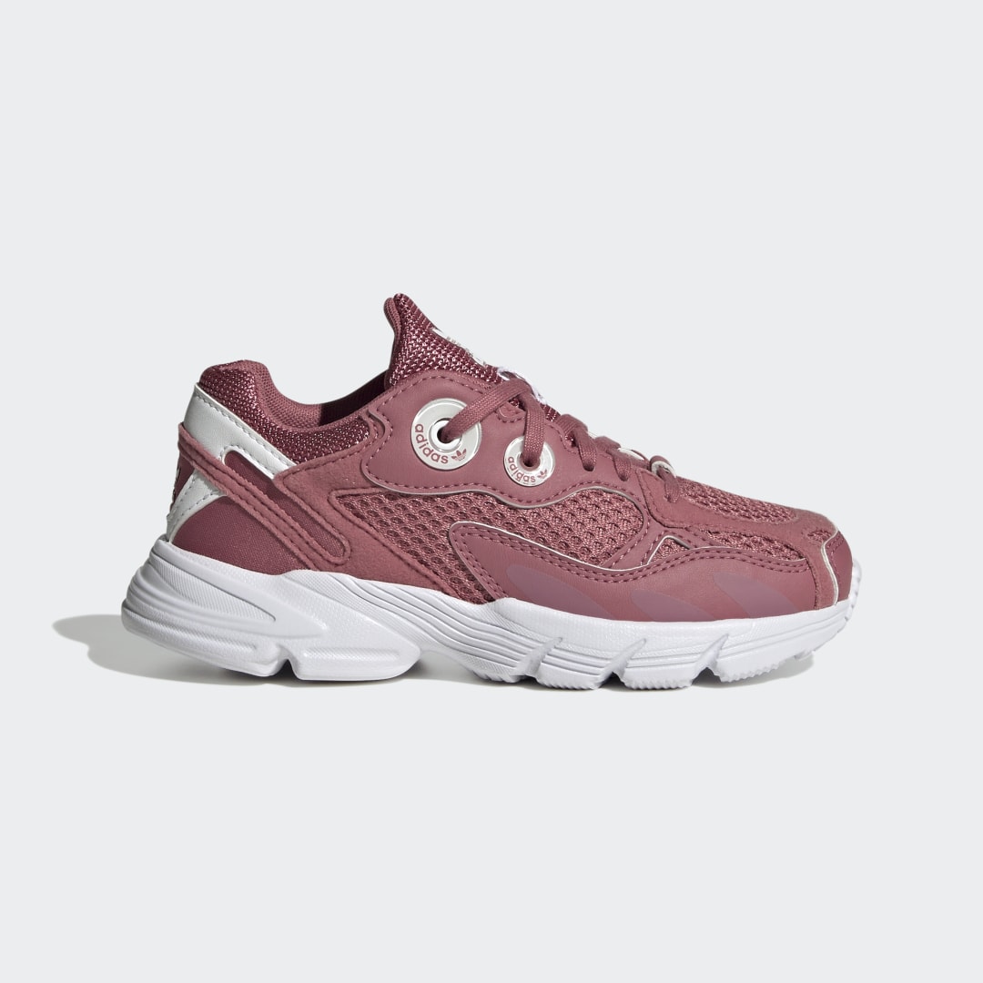 Adidas Astir kindersneaker roze en wit