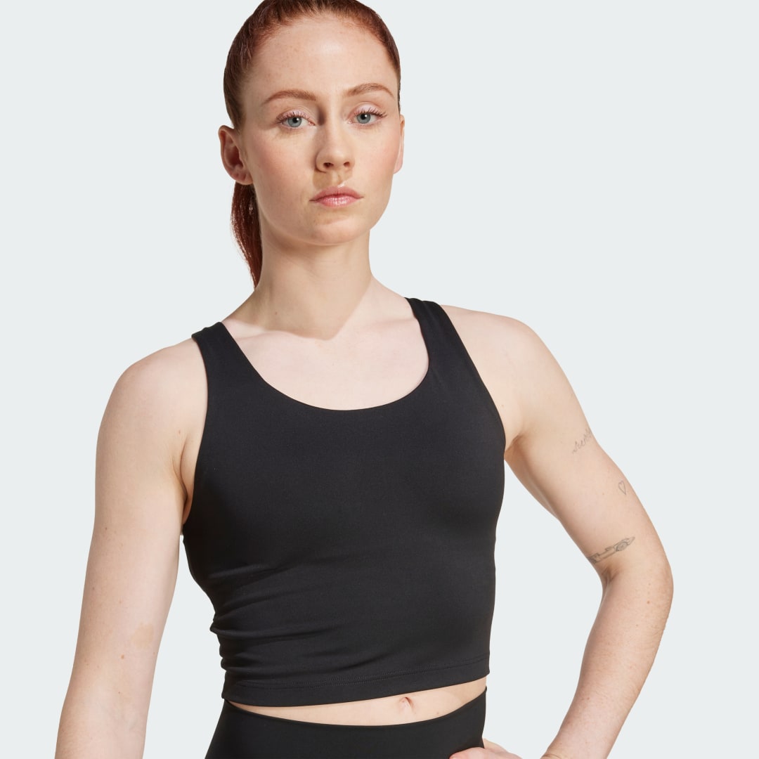 Adidas All Me Essentials Medium Support Bra Tank Top