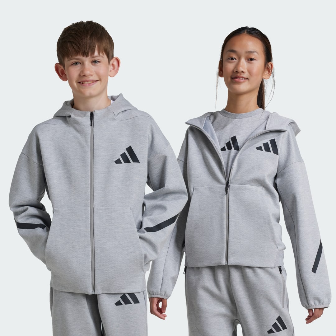 Adidas Z.N.E. Sportjack met Capuchon en Lange Rits