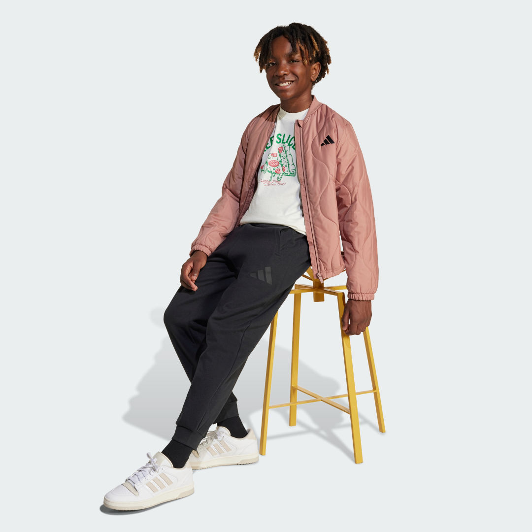 Thumbnail - Lounge Pizza Graphic Kids T-Shirt