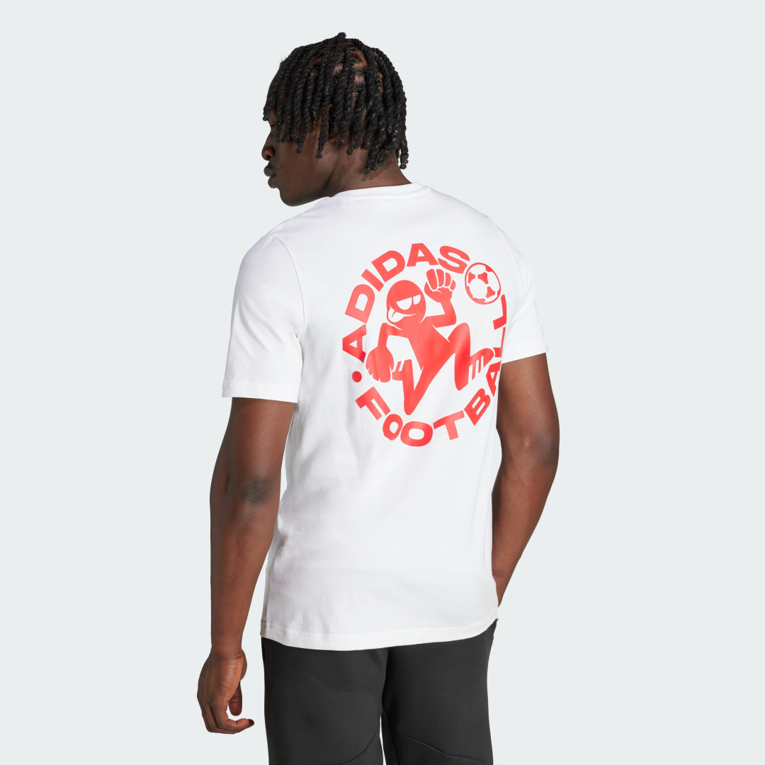 Adidas Football Sticker Graphic T-shirt