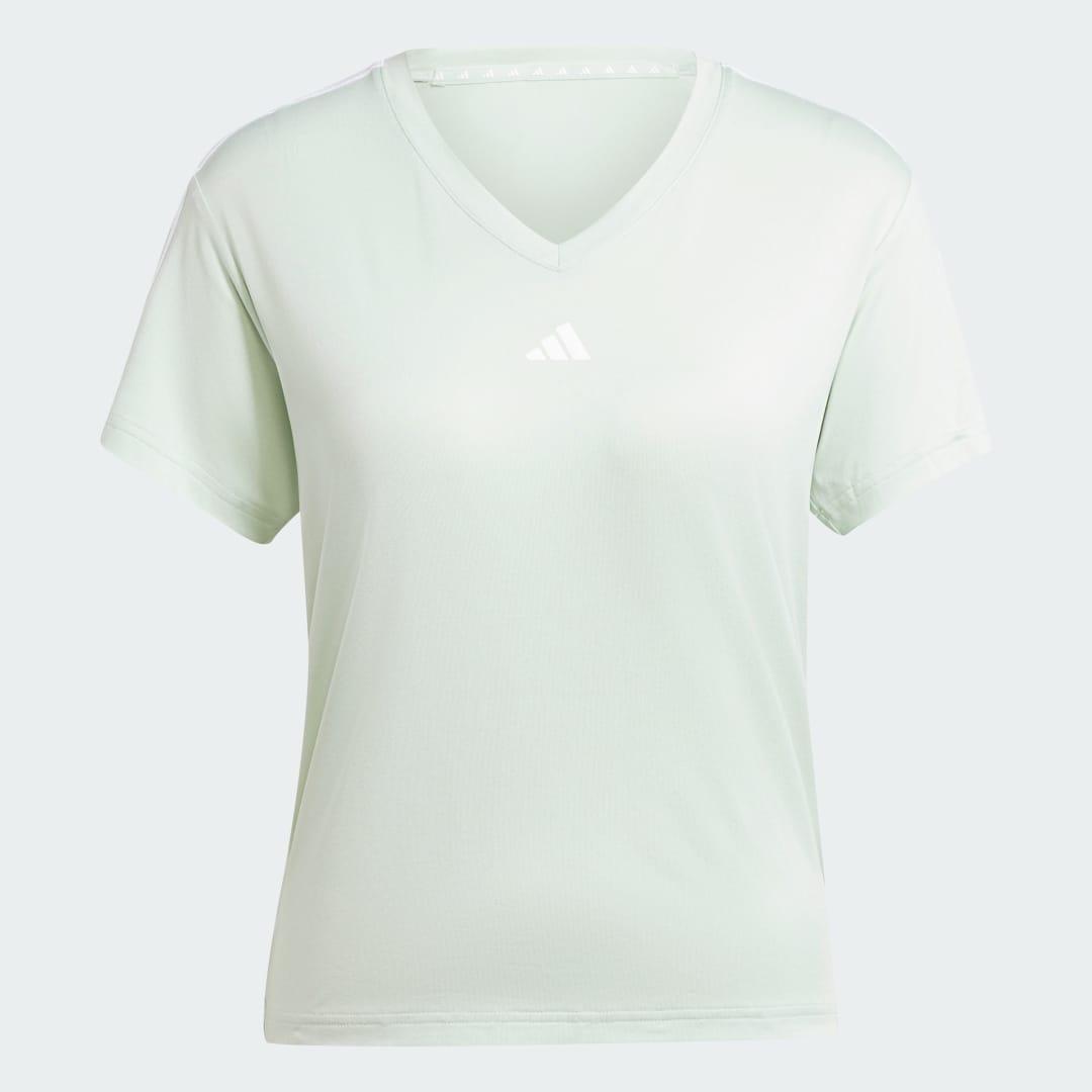 Adidas AEROREADY Train Essentials 3-Stripes V-neck T-shirt