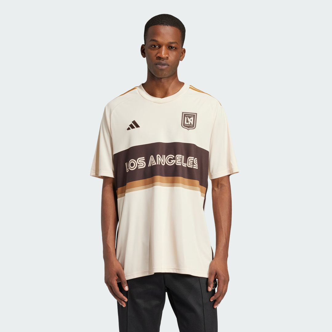 Adidas Los Angeles FC 2024 25 Third Shirt Linen- Heren Linen