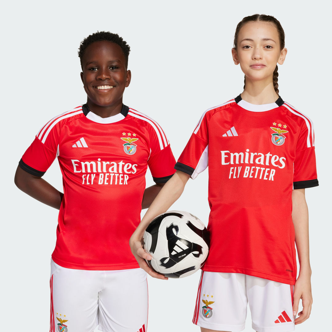 Adidas Benfica 25 26 Thuisshirt voor kinderen