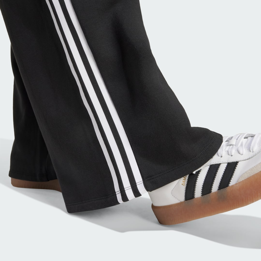 Adidas 3-Stripes Loose French Terry Wide Leg Broek