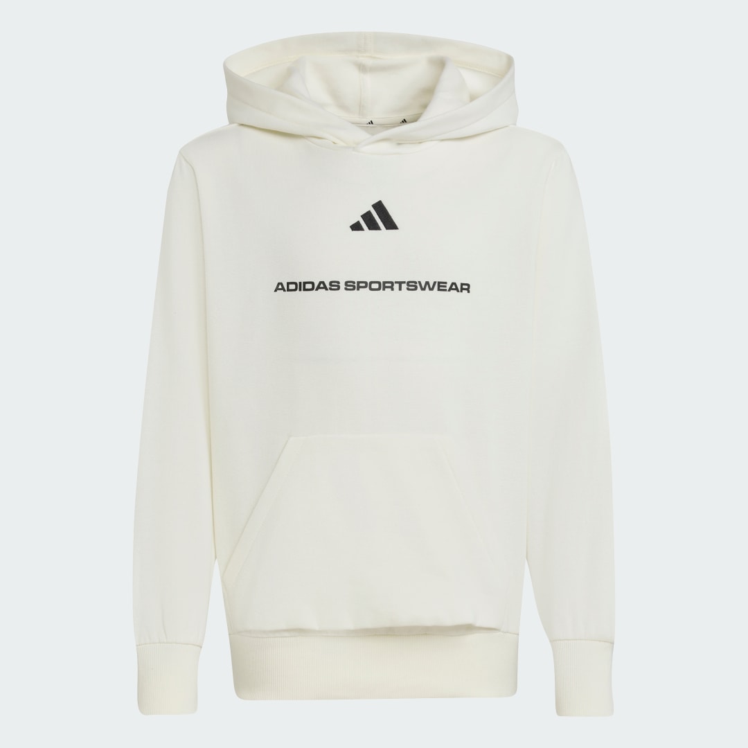 Adidas Boys Slogan Fleece Hoodie Kids