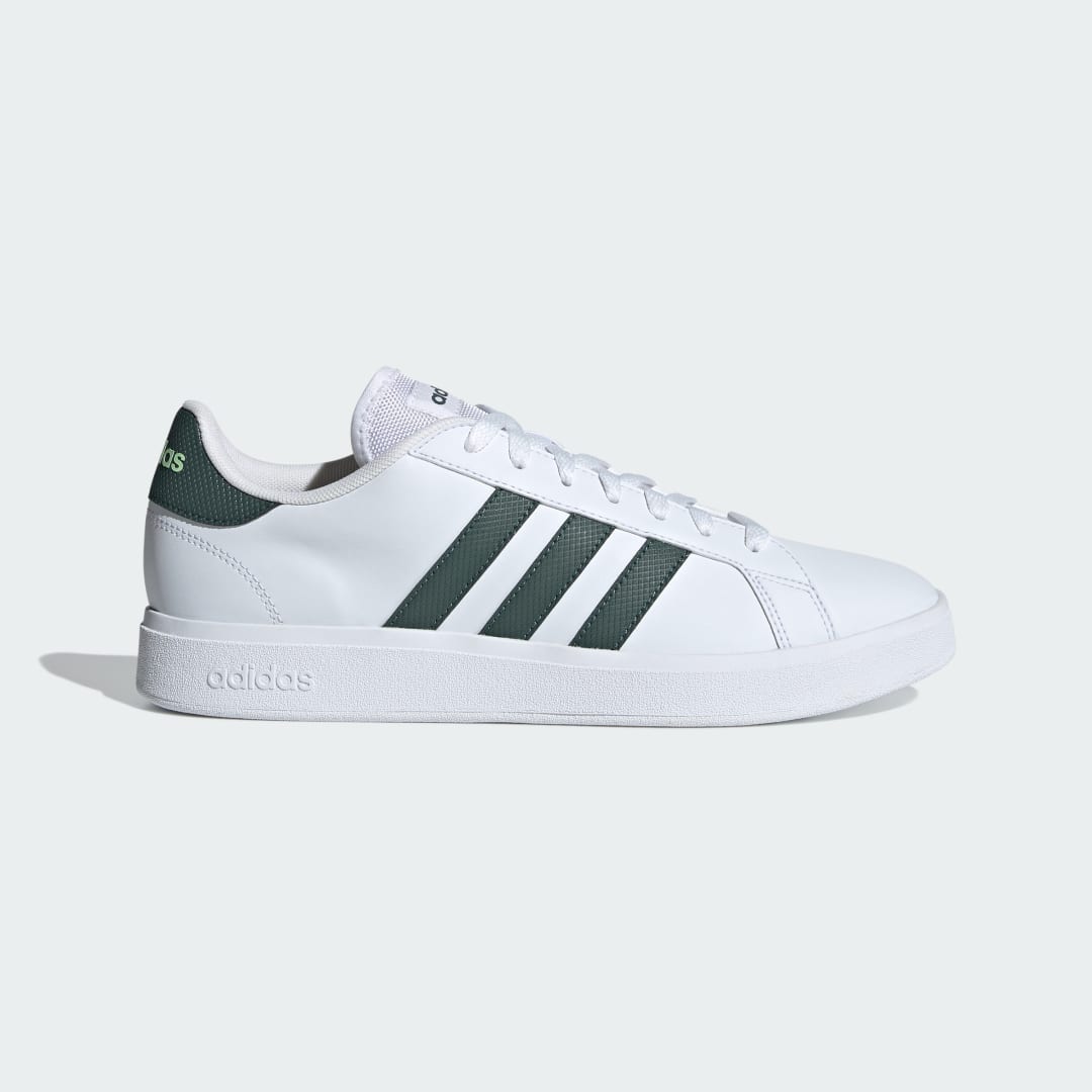 Adidas Grand Court sneaker Cloud White / Legend Ivy / Semi Green Spark
