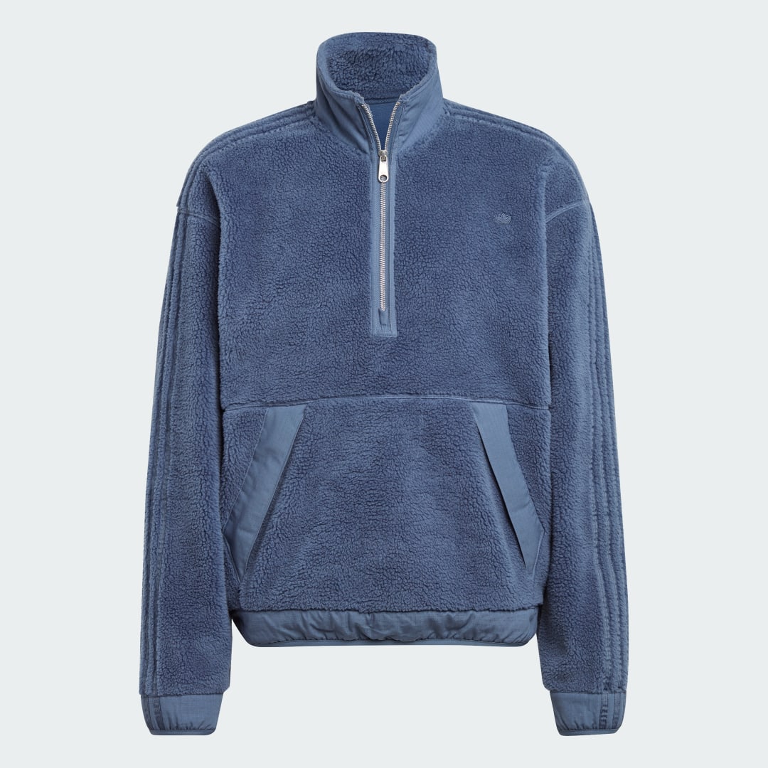 Adidas Originals Premium Essentials+ Sweater met Halflange Rits