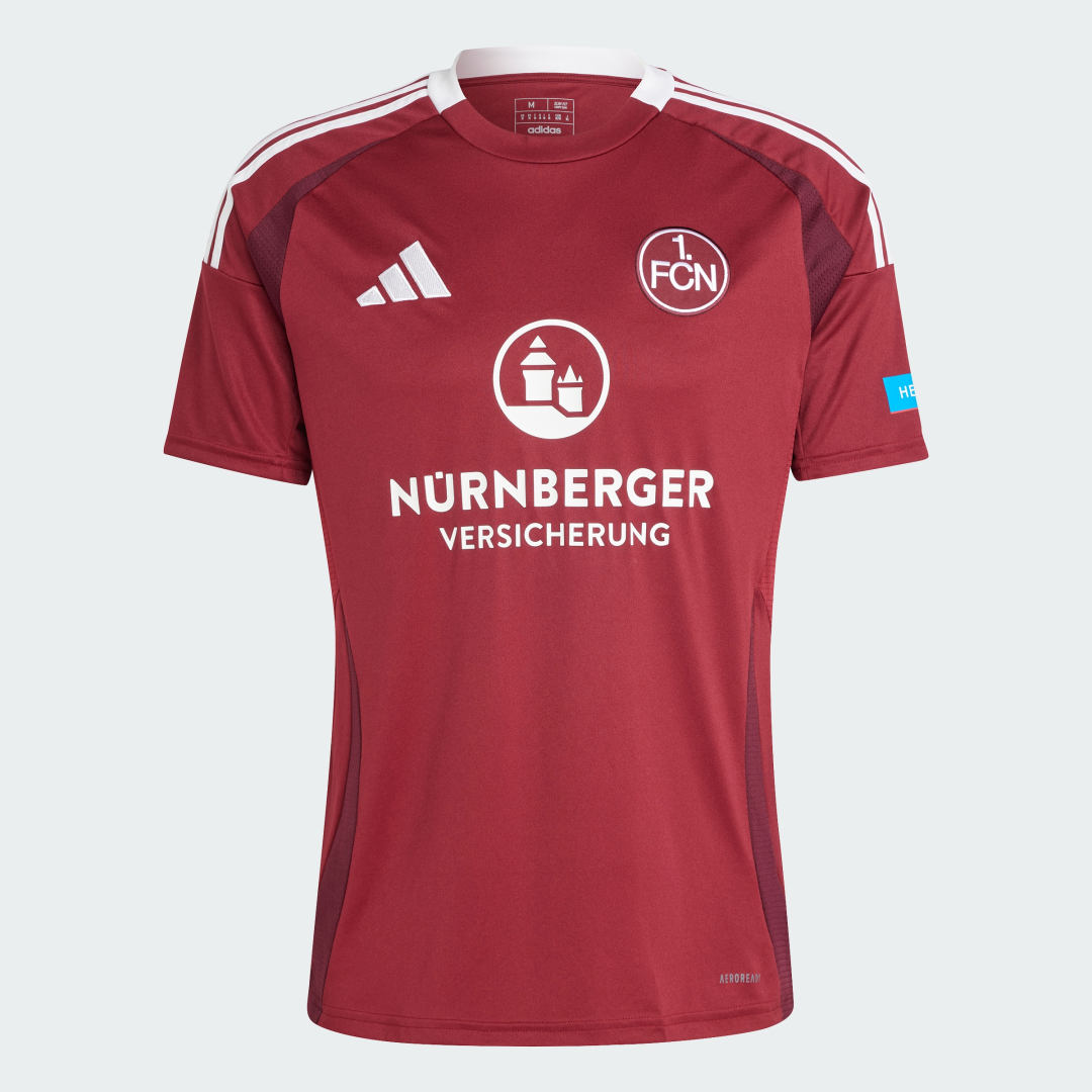 Adidas 1. FC Nürnberg 24 25 Thuisshirt