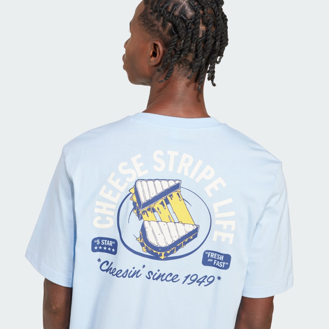 Adidas Food Grilled Cheese Graphic T-shirt