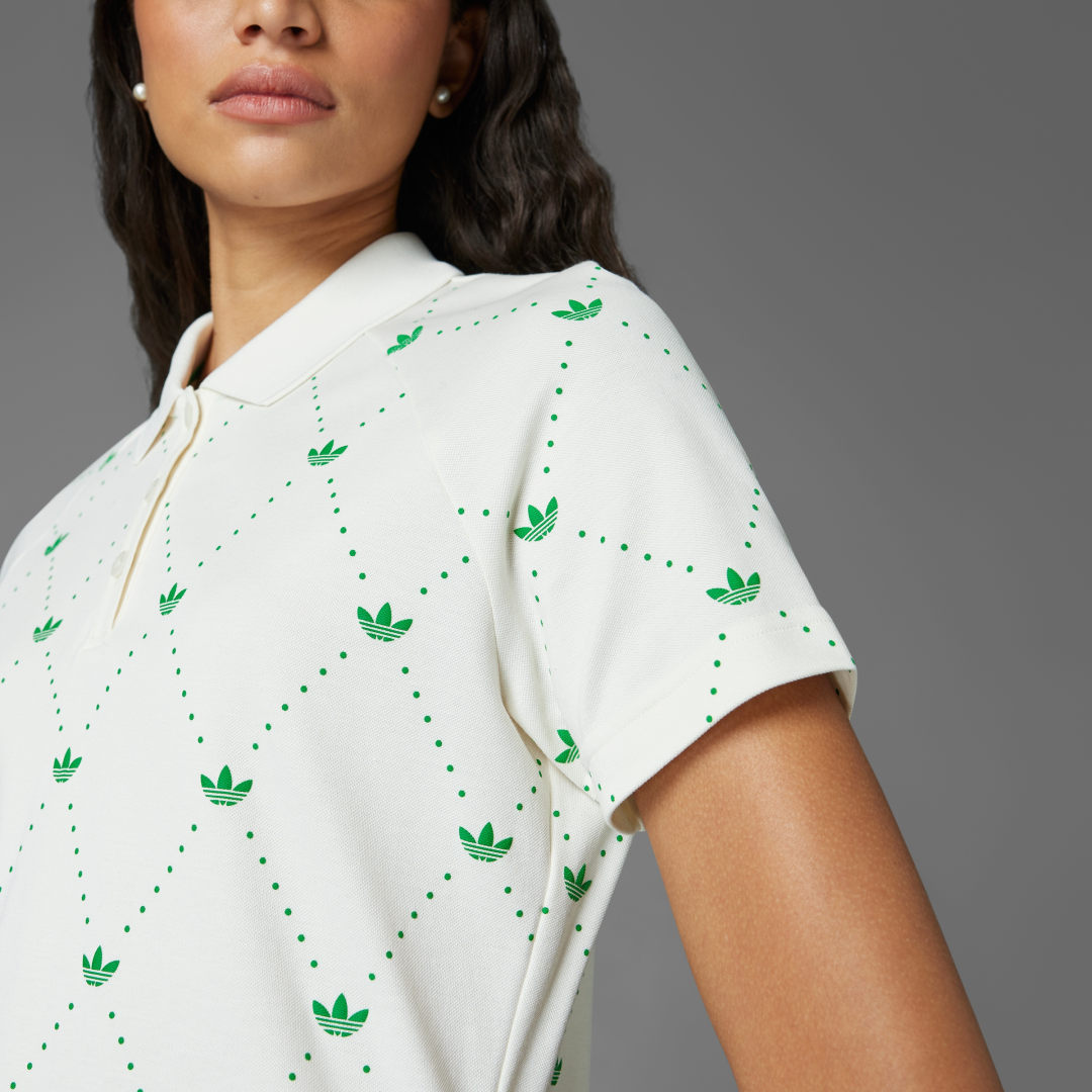 Adidas Originals Printed Trefoil Poloshirt
