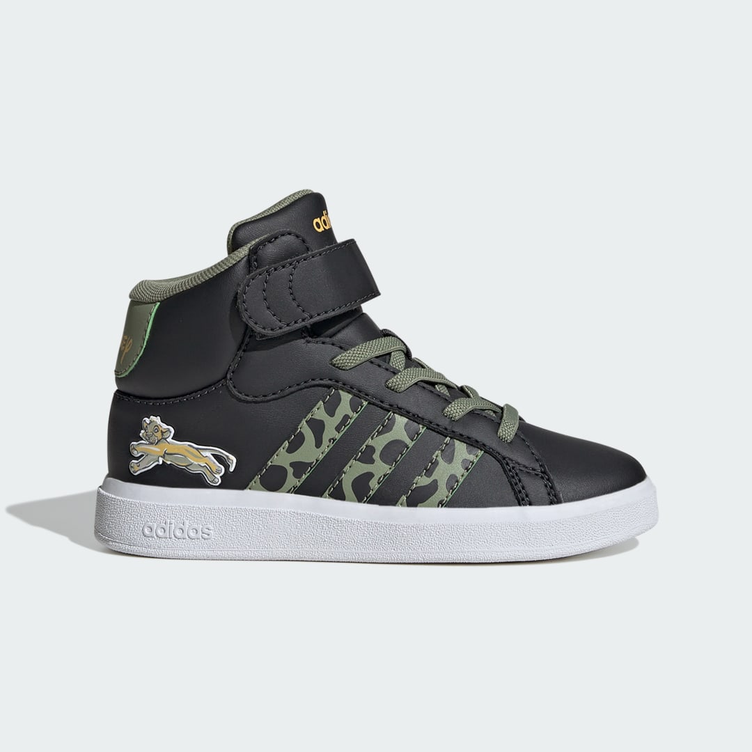 Adidas Disney sneaker Carbon / Tent Green / Semi Spark