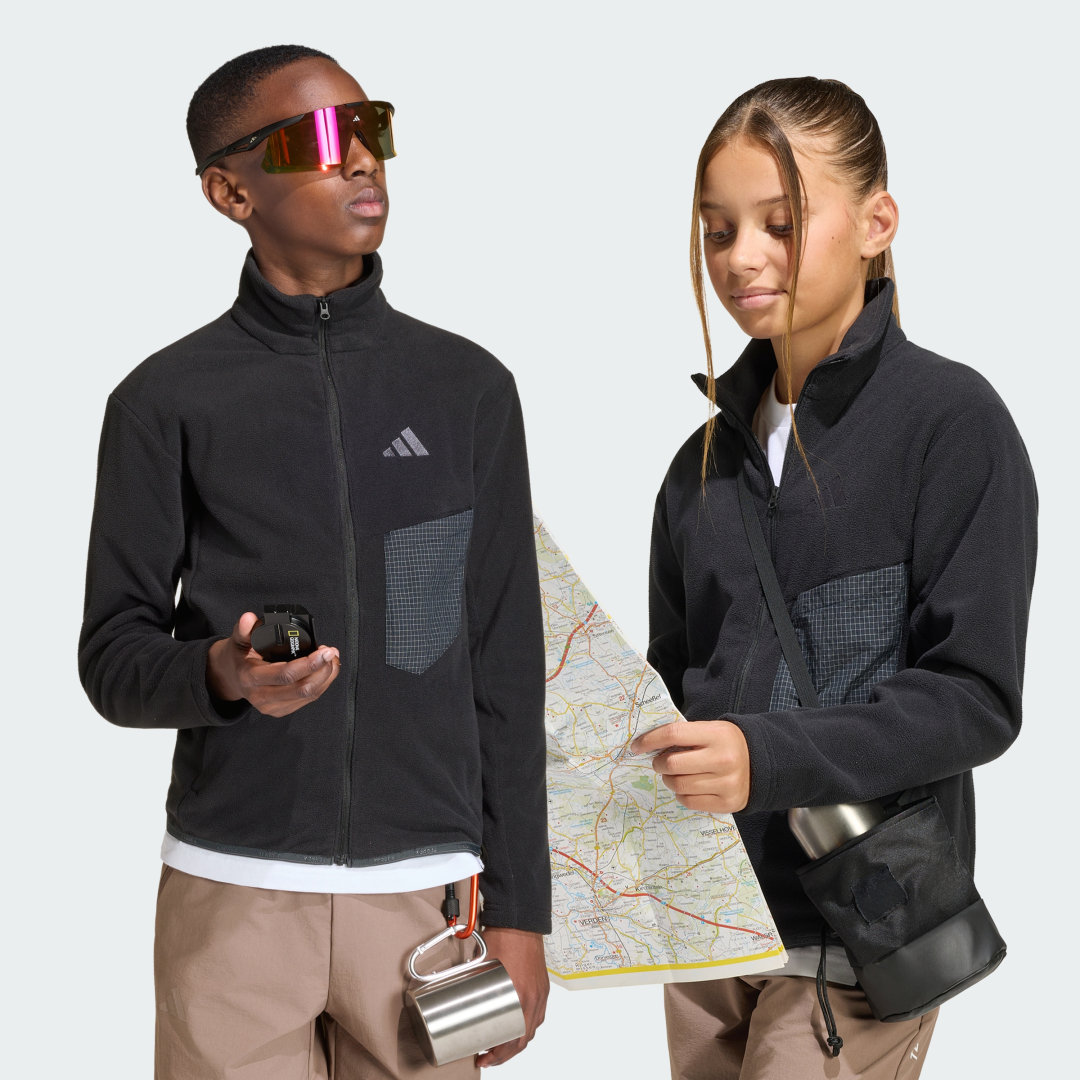 avec zip sur toute la longueur Terrex Kids