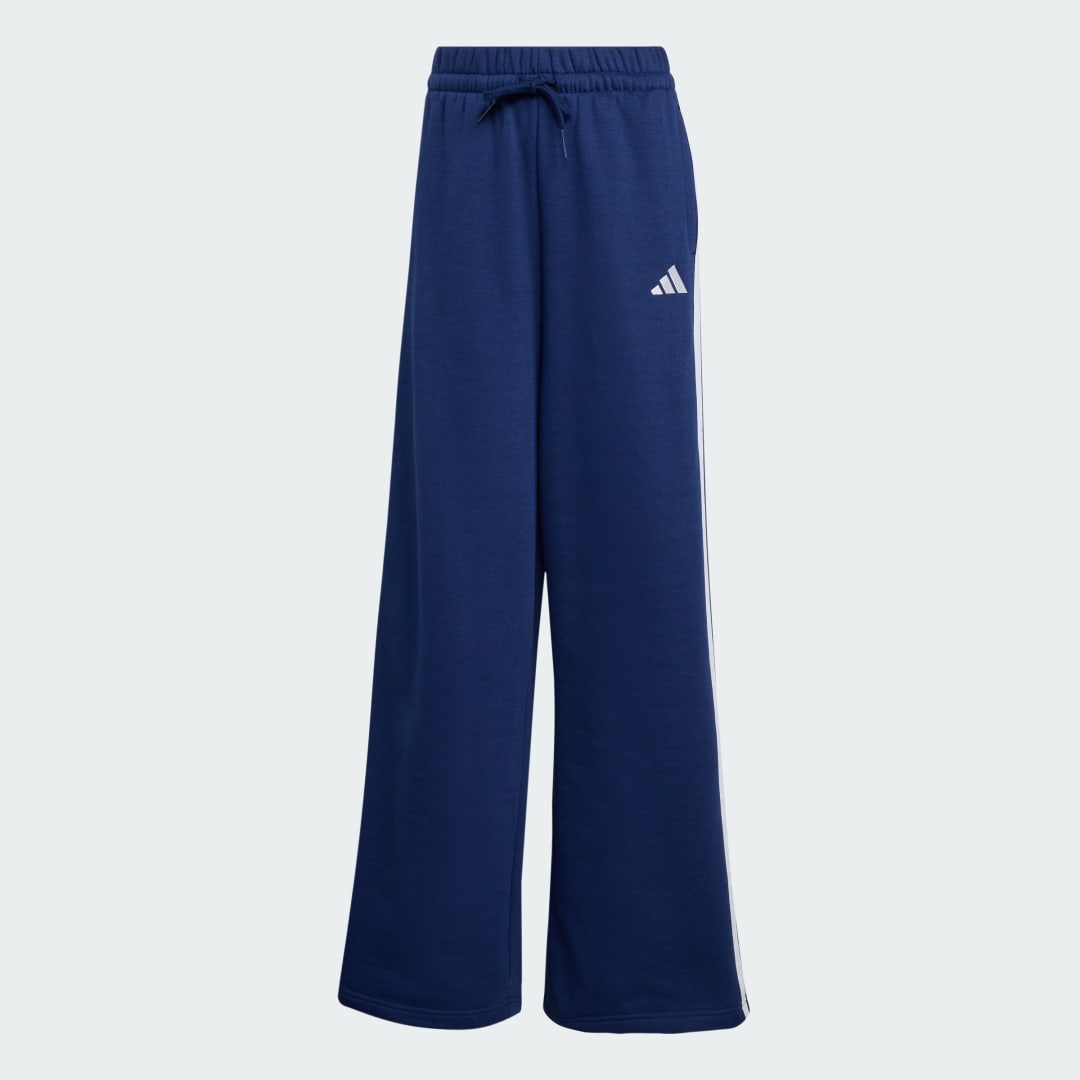 Pantalon large molleton 3bandes adidas - vue 8