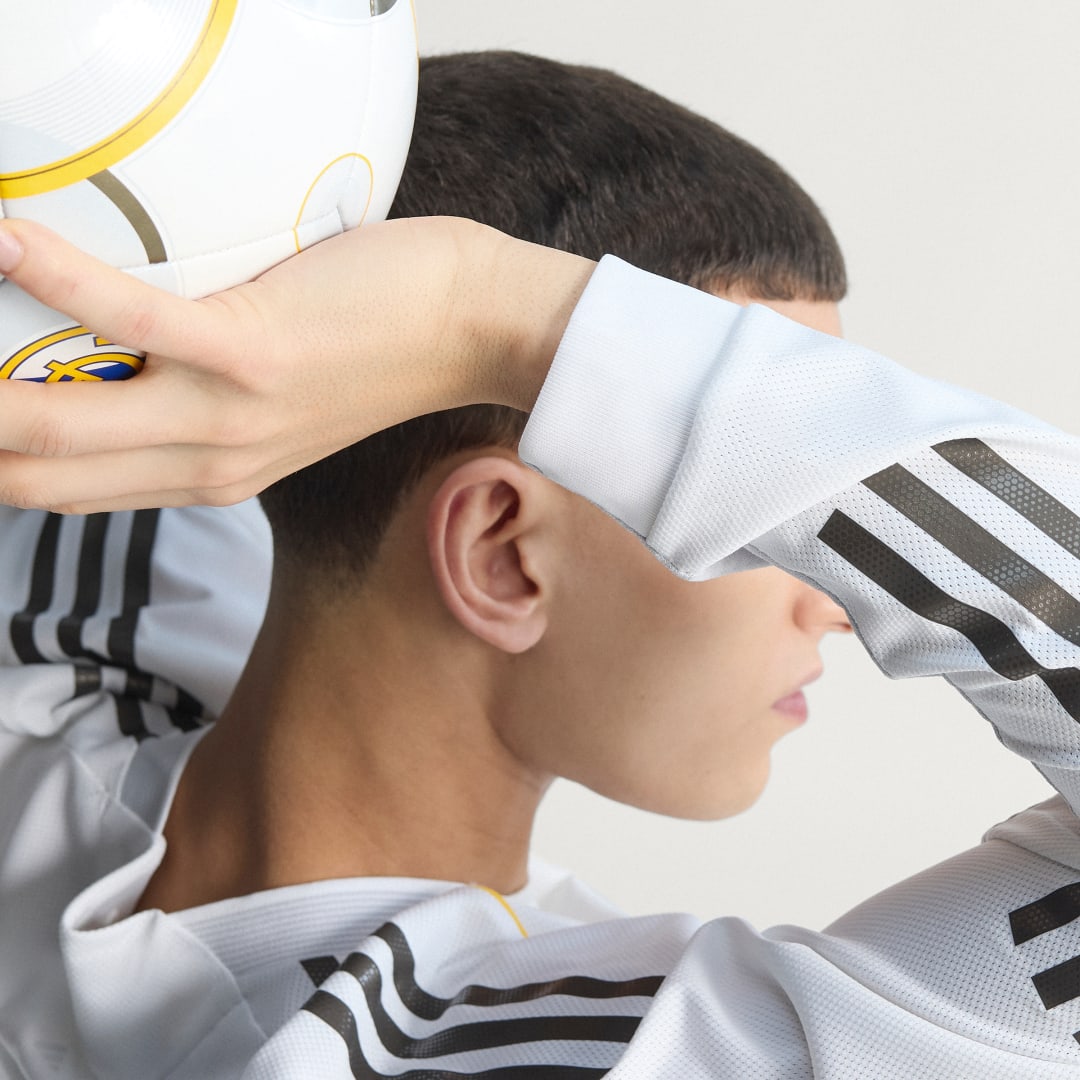 Adidas Real Madrid 25 26 Authentiek Longsleeve Thuisshirt