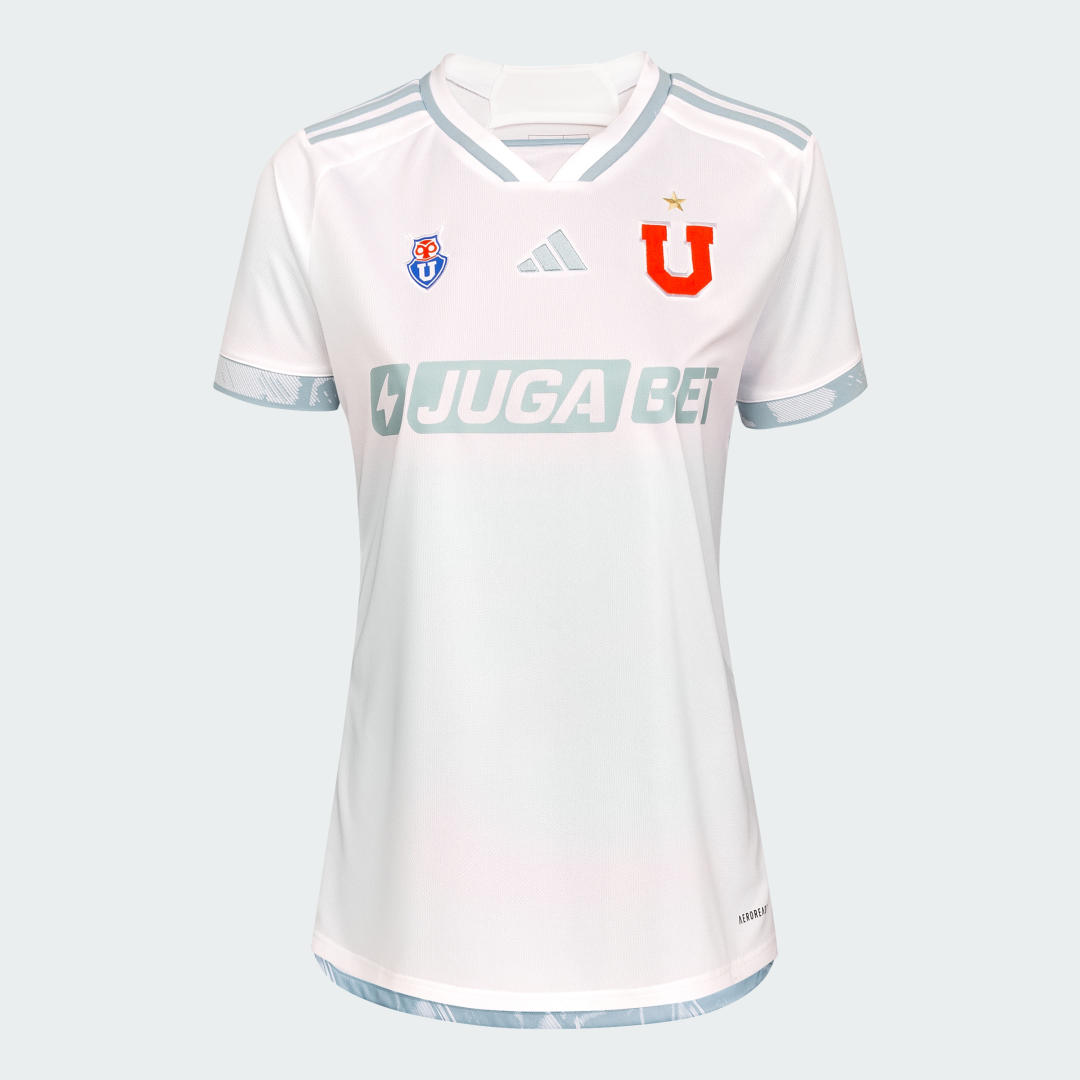 

adidas Camiseta Visita Universidad de Chile 2024 Camiseta Visita Universidad de Chile 2024 Mujer  - Mujer Fútbol, Ash blanco