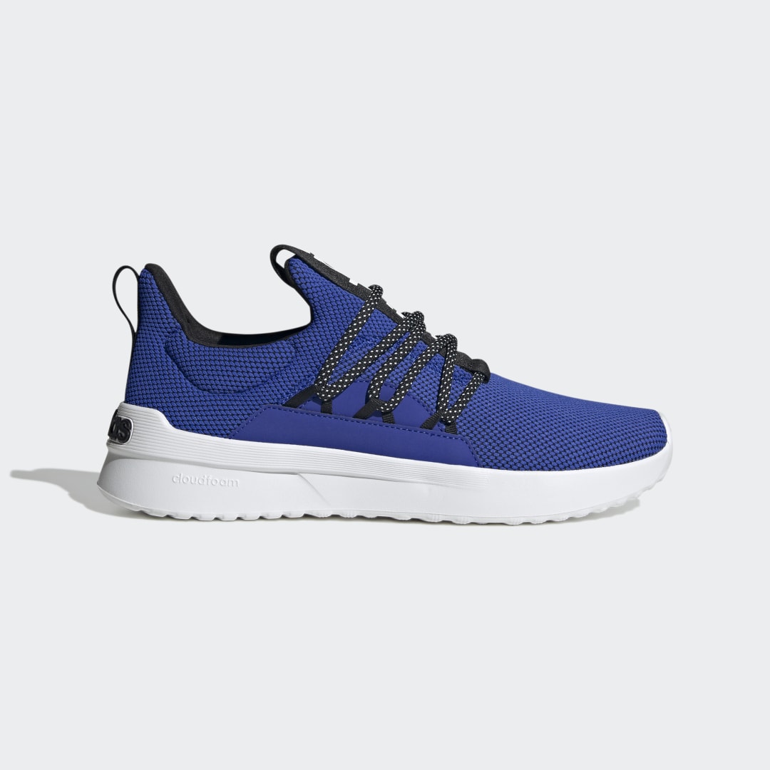 Adidas Lite Racer herensneaker zwart en blauw