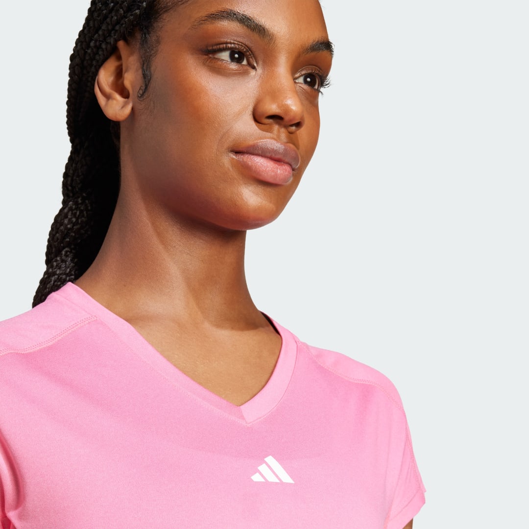 Adidas AEROREADY Train Essentials Minimal Branding V-hals T-shirt