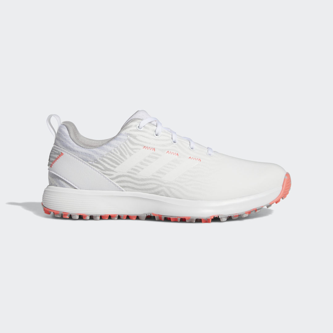 Image of adidas Women's S2G Spikeless Golf Shoes White 6 - Women Golf Athletic & Sneakers