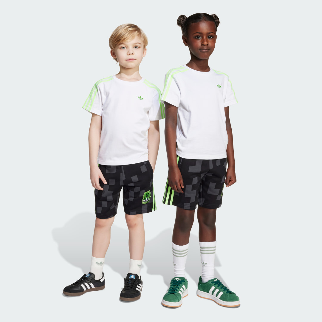 Adidas Originals X Minecraft T-shirt Set Kids