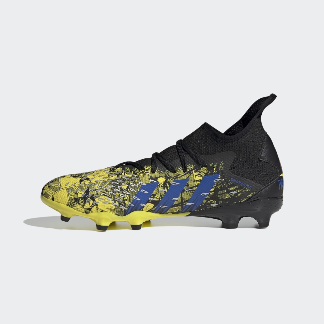 фото Футбольные бутсы marvel predator freak.3 fg adidas performance