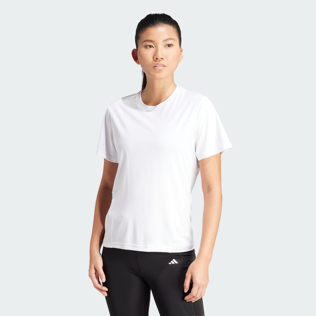 Image of adidas Designed for Training Tee White XS - Women Training Shirts