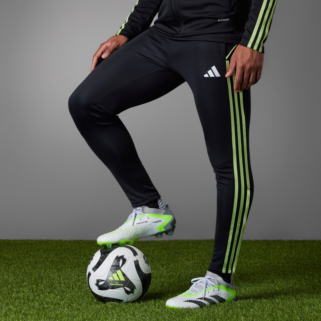 

adidas Calzado de Fútbol Predator Accuracy.1 Unisex, Blanco/negro/lucid lemon