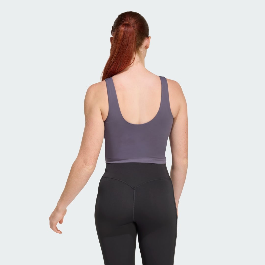 Thumbnail - 3-Streifen Studio All Me Tanktop, leicht stützend