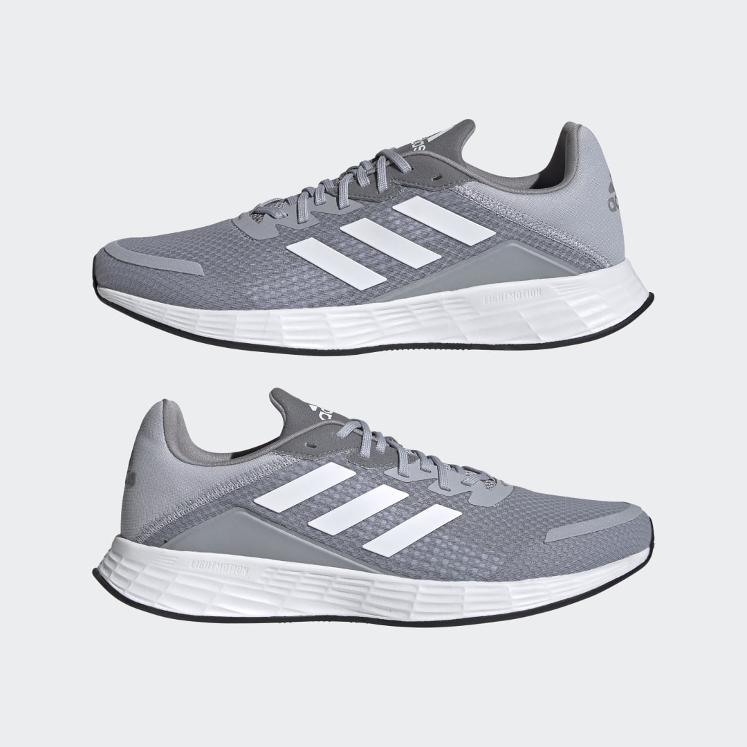 

adidas Tenis Duramo SL Unisex, Halo plata/blanco/gris three