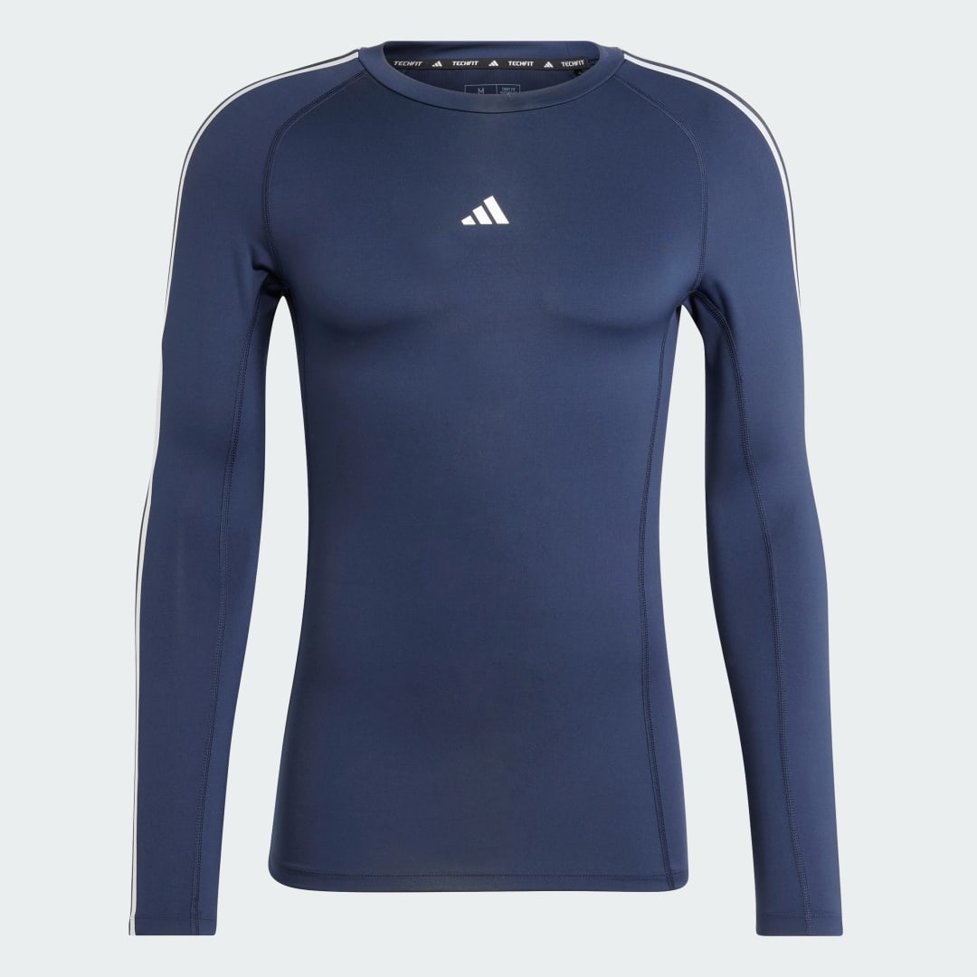 Adidas TECHFIT Compression Training 3-Stripes Longsleeve