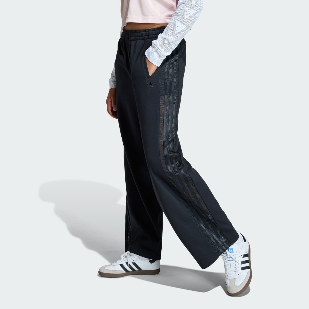 PANTALON EN DENTELLE COUPE LARGE - vue 5