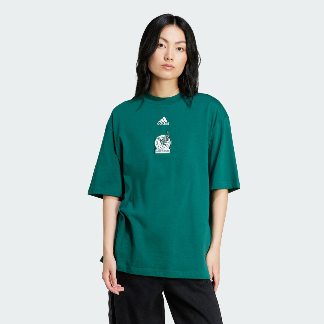 

adidas Playera Selección Nacional de México Mujer, Collegiate verde