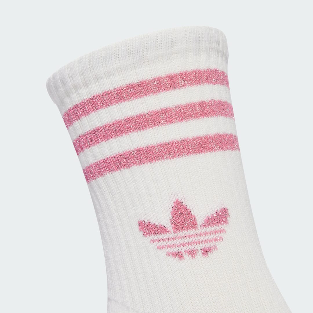 Adidas 3-Stripes Glitter Sokken 2 Paar