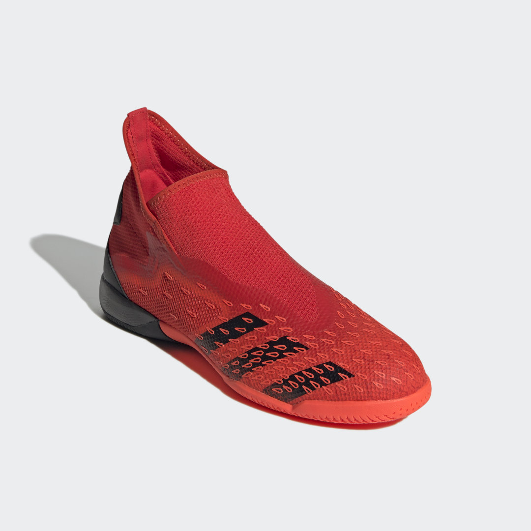 фото Футбольные бутсы (футзалки) predator freak.3 laceless in adidas performance