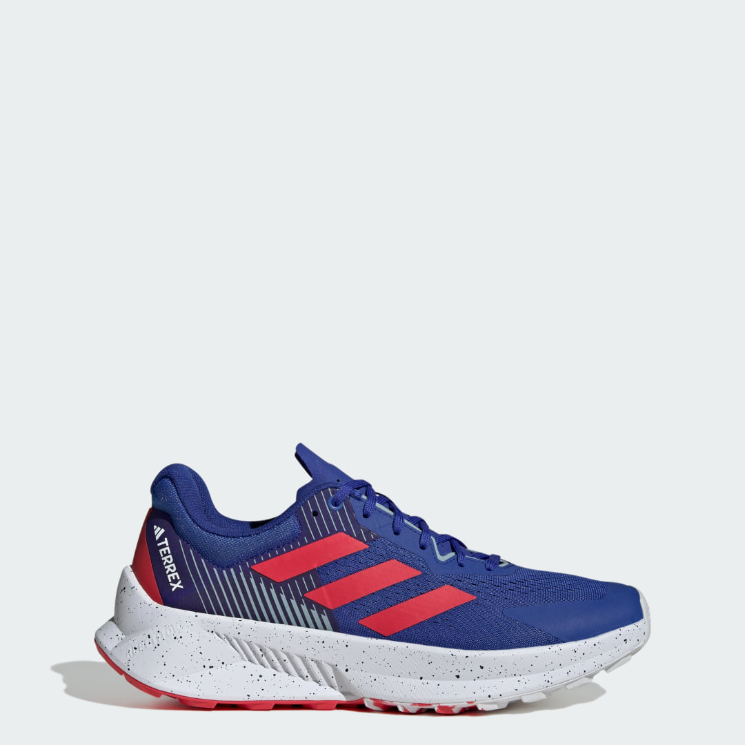 Adidas Terrex sneaker Dash Grey / Pure Ruby / Semi Lucid Blue