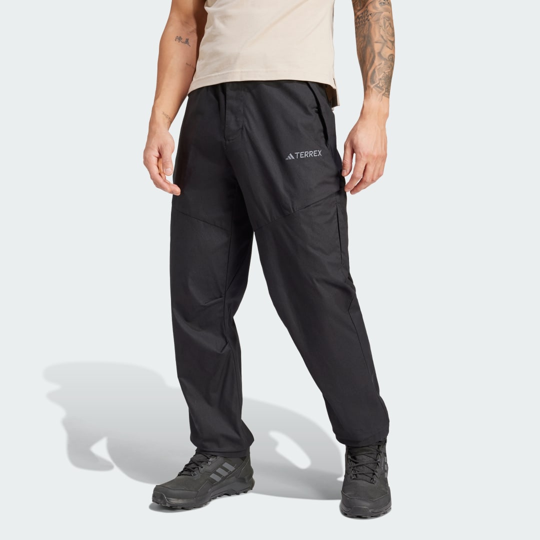 Image of adidas Terrex Xploric Pants Black S - Men Hiking Pants