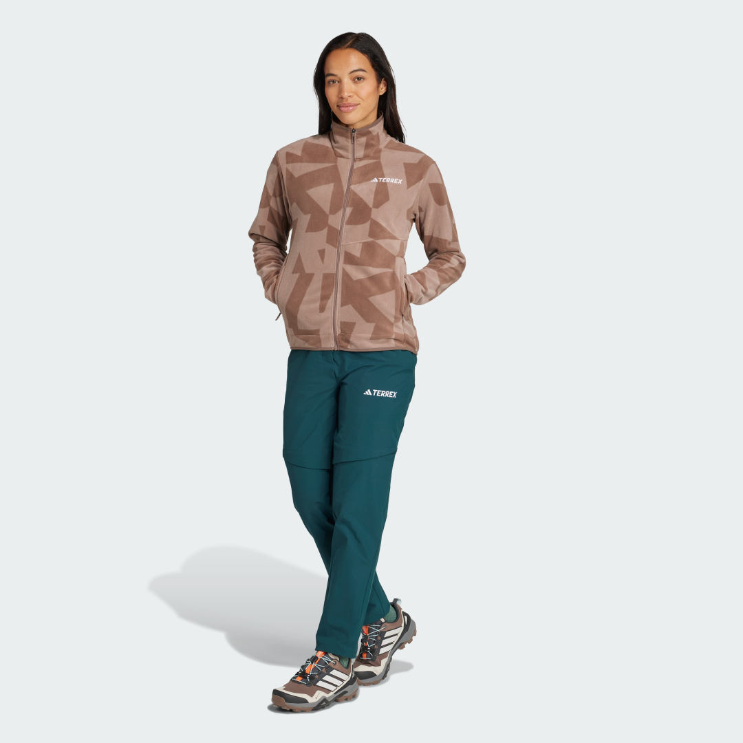 Adidas Terrex Multi Printed Fleece Ritsjack